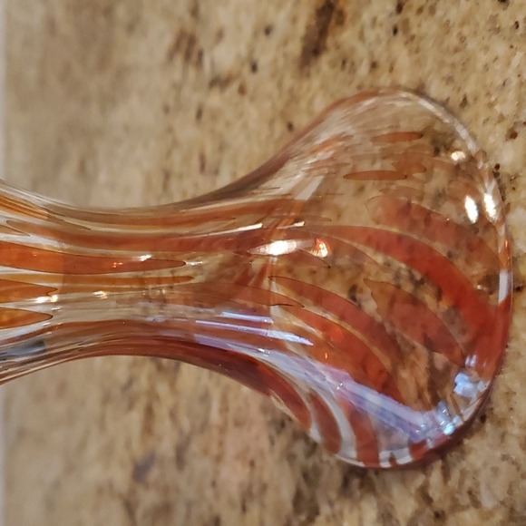 2/20$/ Hand blown glass oil lamp - Picture 2 of 13